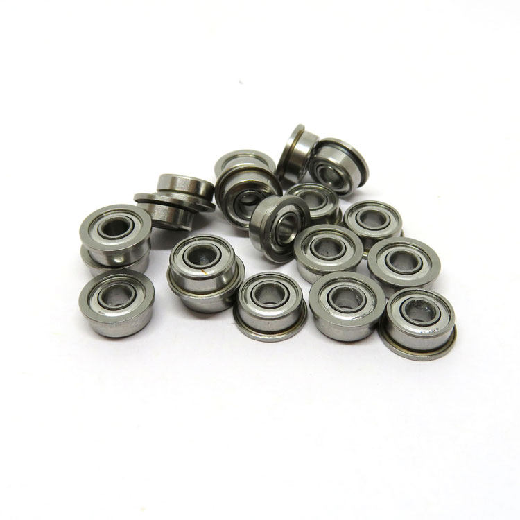 F692XZZ mini flanged ball bearings 2x7x3.5mm